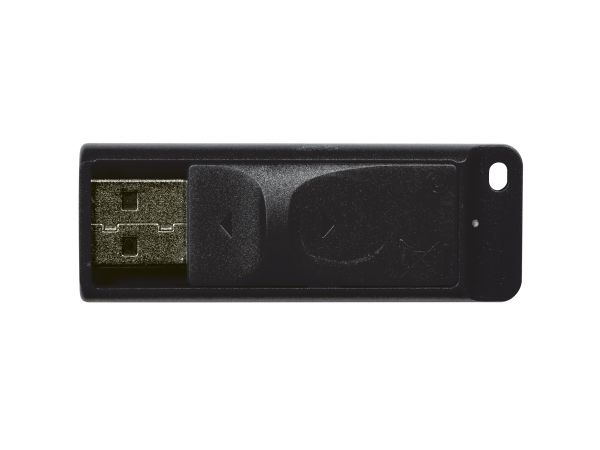 Verbatim Slider - Usb-Stick 64 Gb - Schwarz, 64 Gb, Usb Typ-A, 2.0, 10 Mb/S, Dia, Schwarz