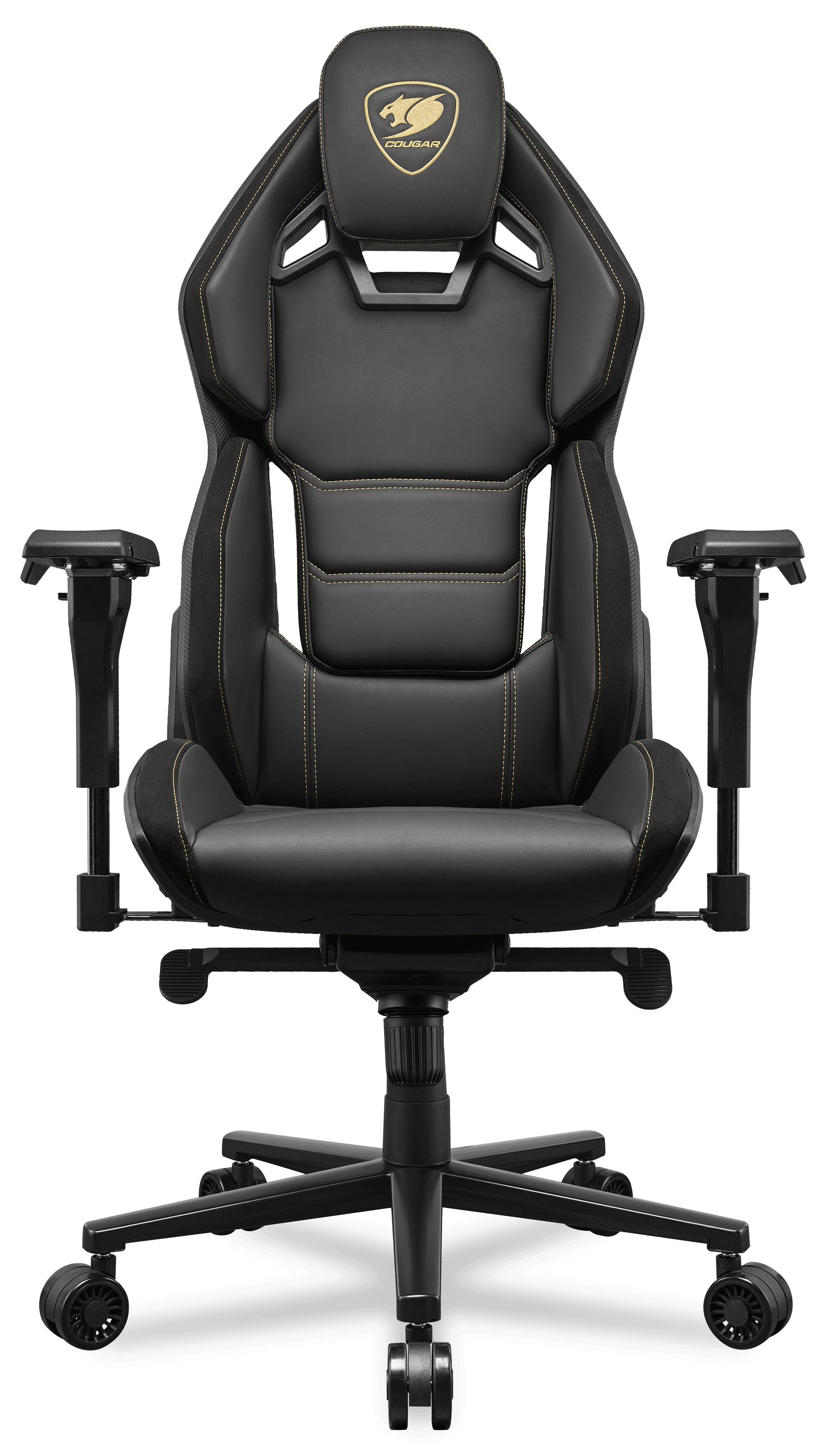 COUGAR Gaming Hotrod Royal, PC gamingstol, 136 kg, Polstret sæde, Polstret ryglæn, Sort, Stål