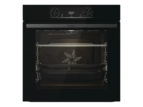 Gorenje BOS6737E13BG - Ovn - med dampfunktion - til indbygning - niche - bredde: 56 cm - dybde: 55 cm - højde: 59 cm - med selv-rengøring - Klasse A - sort