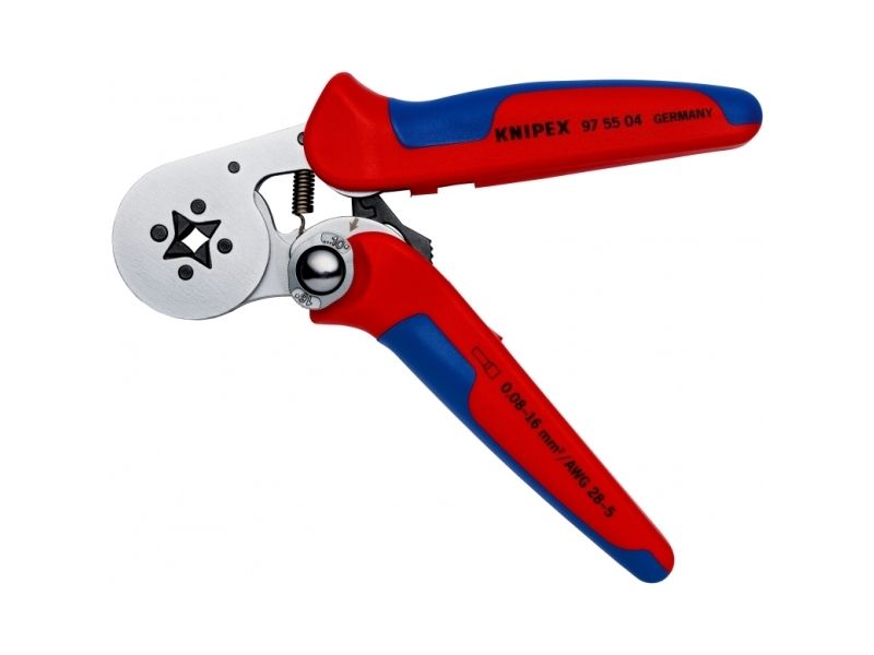 Knipex 97 55 04, Diagonal tang, Krom-vanadium-stål, Rød, 180 mm, 459 g