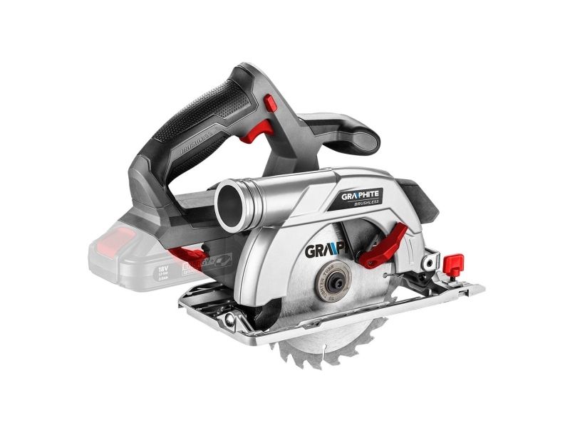 Graphite 58G023, Metall, Partikelbord, Gipskarton, Kunststoff, Holz, Grau, Rot, Silber, Bürstenlos, 16,5 cm, 4200 RPM, 5,2 cm