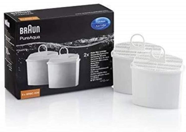 Braun Brsc006 Pureaqua - Vand Filter - Til Kaffemaskine (Pakke Med 2)