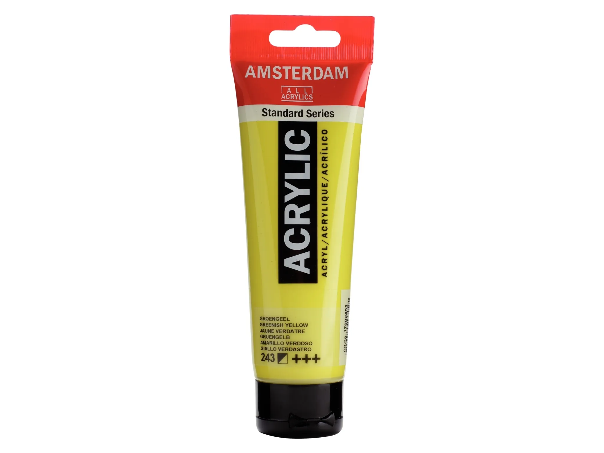 Amsterdam Standard Series Acrylic Tube Greenish Yellow 243 | Skola & Hobby - Konstmaterial - Akryl & Akvareller | GameStuff