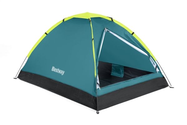 Bestway 68084 / 24, Camping, Kuppel-/Iglu-Zelt, 2 Person(en), Bodenwischlappen, 1,52 kg, Schwarz, Blau, Gelb