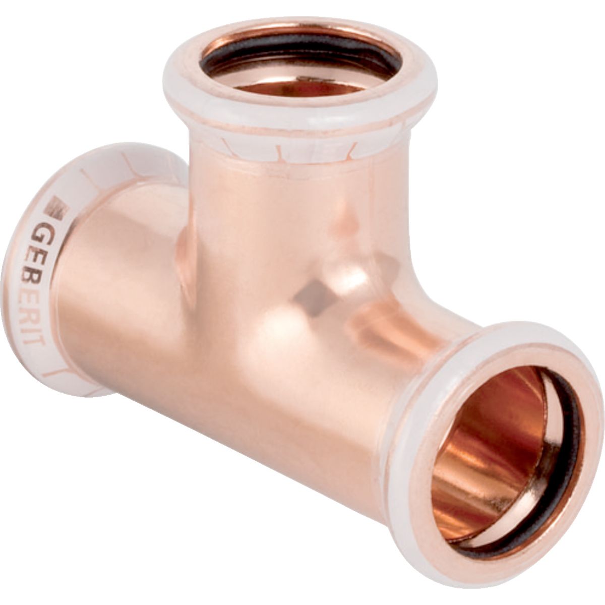 Geberit Mapress Kobber T-stykke Lige 28 mm Preskobling VVS