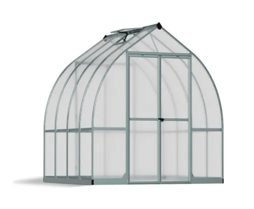 Drivhus Bella 6 m2 sølv Palram - Canopia (540-220)