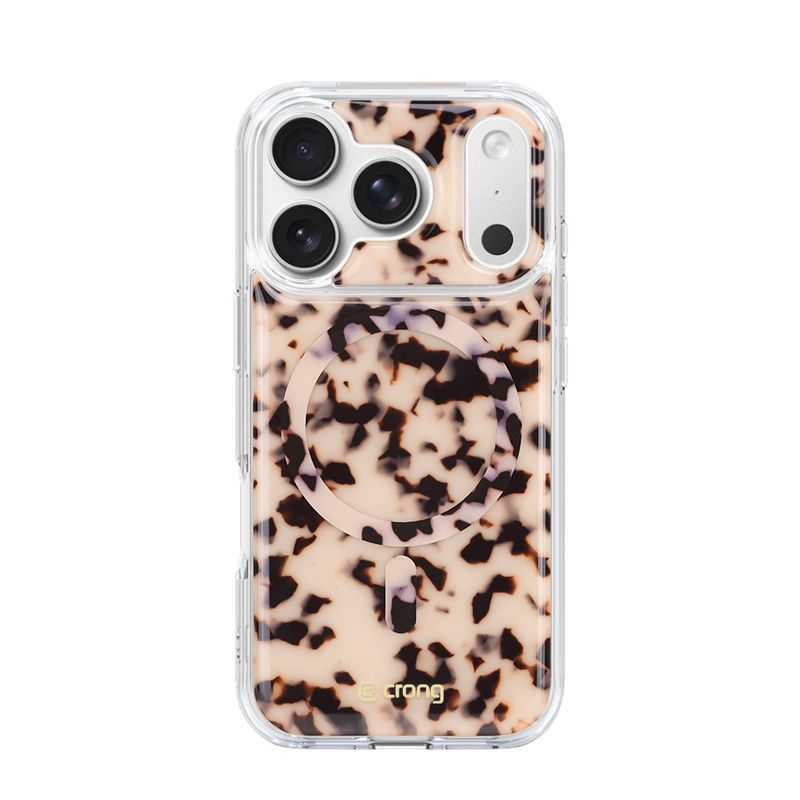 Crong Crgdlmip1763pbto, Cover, Apple, Apple Iphone 17 Pro, Transparent, Cappuccino