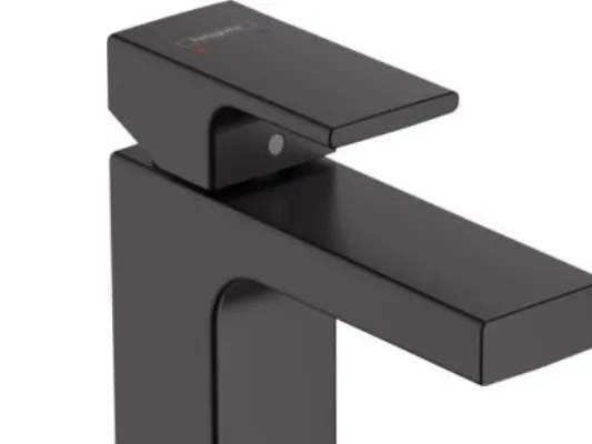 Alternativ bild 0 för hansGrohe Vernis Blend 1-grebs håndvaskarmatur 100, med løft-op bundventil, mat sort