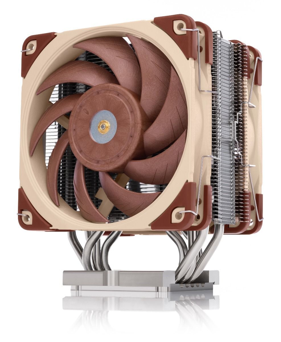 Noctua Nh-U12s Dx-4677, Luftkøler, 12 Cm, 450 Rpm, 2000 Rpm, 22,6 Db, Brun, Lysebrun, Sølv