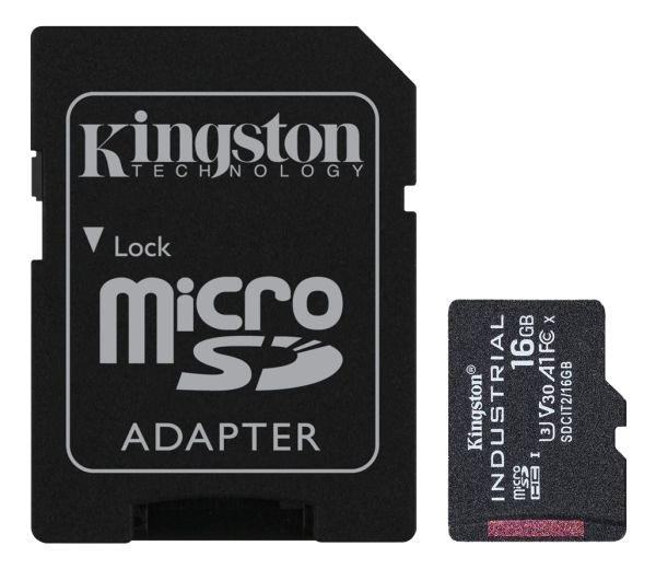 Kingston - Flash-minneskort (adapter för microSDHC till SD ingår) - 16 GB - UHS klass 1 / klass 10 - microSDHC UHS-I