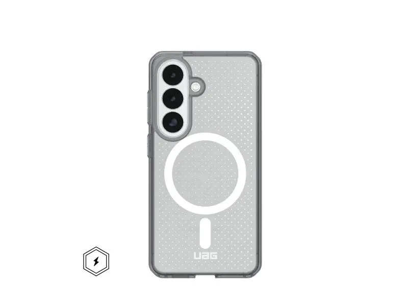 UAG - Dot w/Magnet Cover - True Clear Ice/Ash - Samsung S26