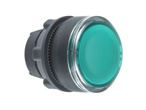 Schneider Electric Zb5, Knap, Grøn, Universal Led, Ip66, Ik03, Klasse Ii