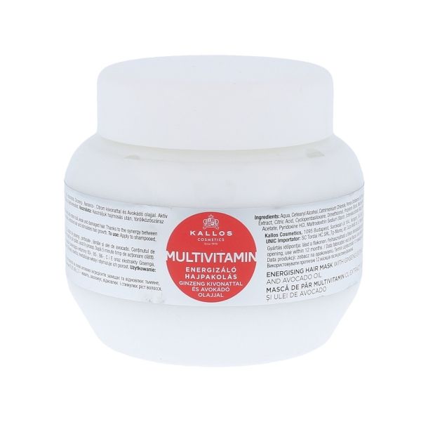 Kallos Multivitamin Energising Hair Mask 275 Ml