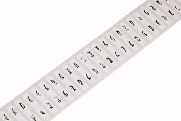 Wago 210-805, Hvid, Afrundet rektangel, 6 x 15 mm, 104 g, 3000 stk