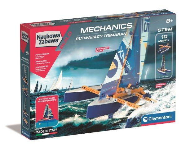 Clementoni Action & Réaction 50698, Technik-Bausatz, Ingenieurswesen, 8 Jahr(E), Mehrfarbig