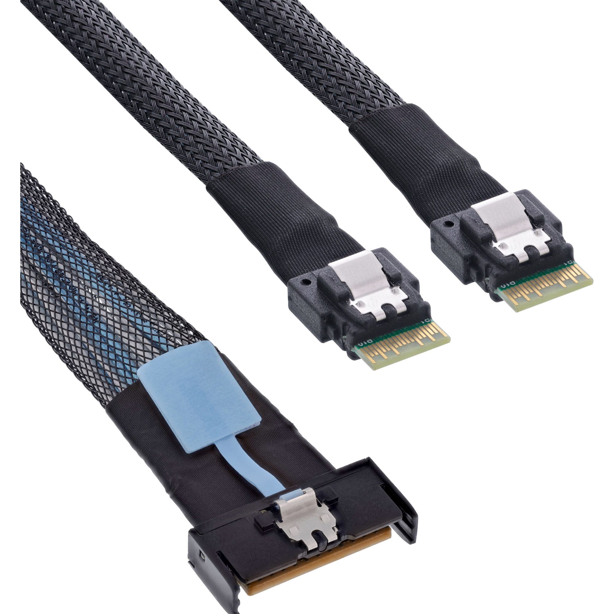 Inline 27663B, 0,75 M, Mcio X8, 2X 4I Sff-8654, Gerade, Gerade, Stecker