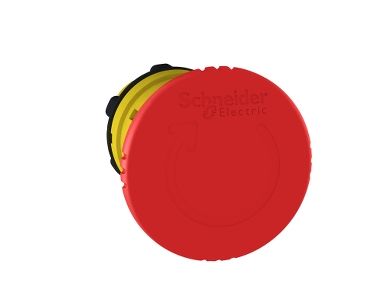 Not-Aus-Schalter Ø40 Rot, Druck-Dreh-Schalter Zb5as844