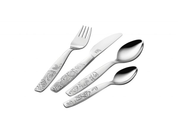 ZWILLING Jungle, Børne bestiksæt, Rustfrit stål, Rustfrit stål, 3 År