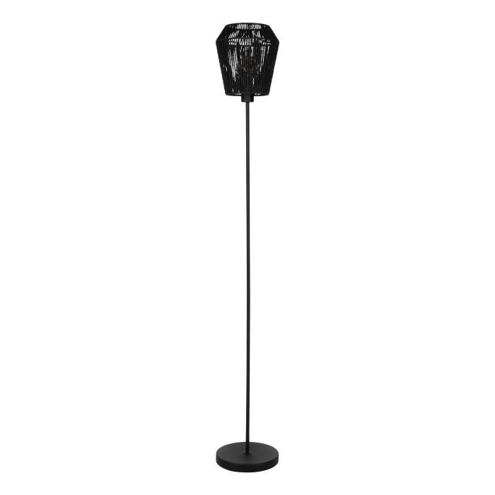 Eglo Persley Stehleuchte H1555 E27 Schwarz Fsc