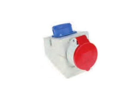 Bachmann 910.002, 5P, Blau, Rot, Weiß, Polycarbonat (Pc), Ip44, 400 V, 16 A
