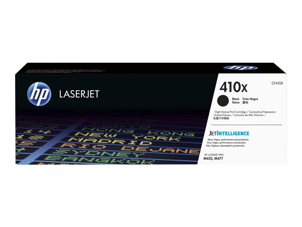 HP HP 410X Tonerkassette sort CF410X Modsvarer: N/A