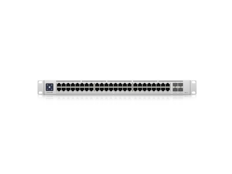 Ubiquiti Unifi Switch Usw-Enterprise-48-Poe - Switch - L3 - Administreret - 48 X 100/1000/2.5G (Poe+) + 4 X 1 Gigabit / 10 Gigabit Sfp+ (Uplink) - Mo