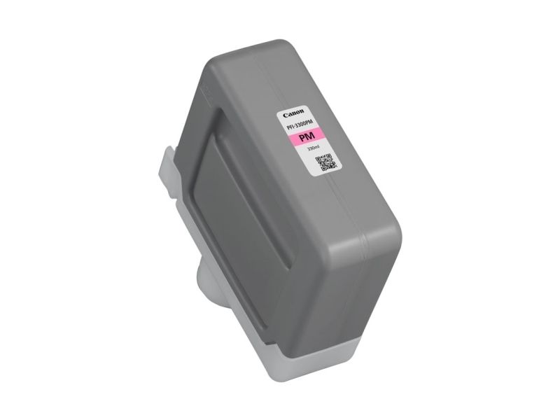 Canon Pfi-3300 Pm - 330 Ml - Fotomagenta - Original - Blækbeholder - For Imageprograf Pro-2600, Pro-4600, Pro-6600