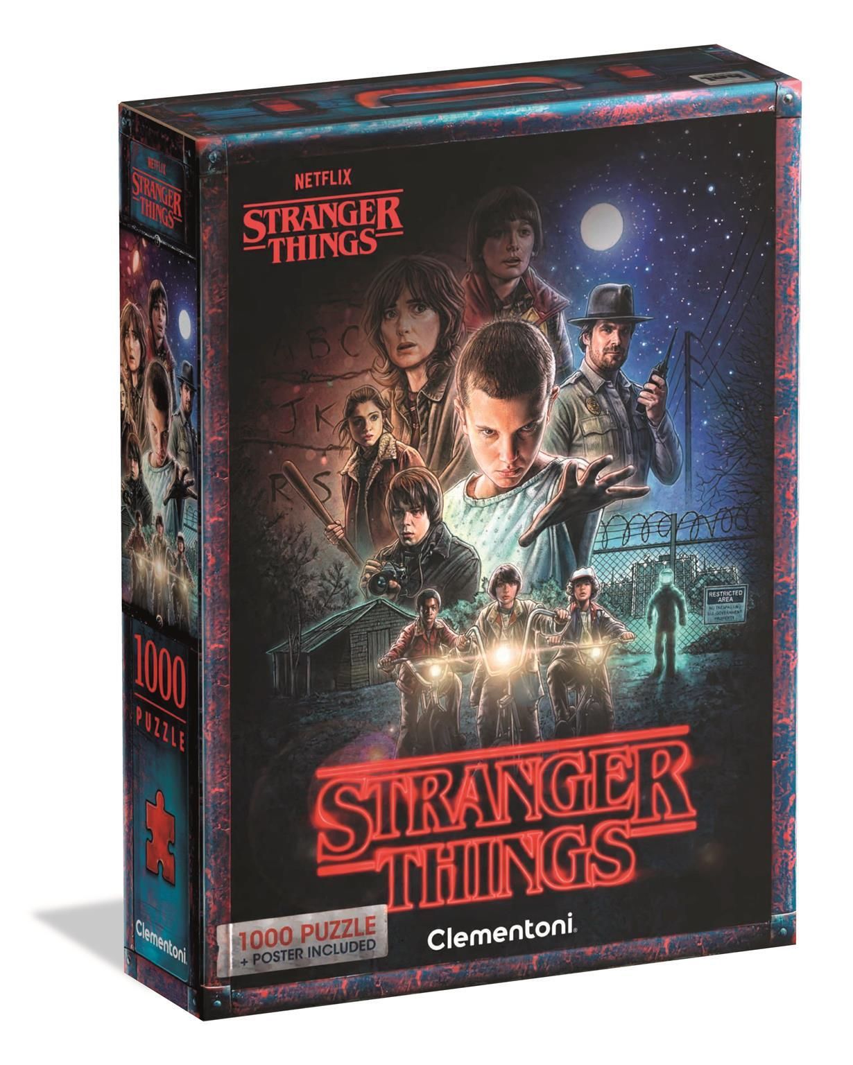 Clementoni Stranger Things Puzzle - Season 1 1000 pieces 2D Puslespil