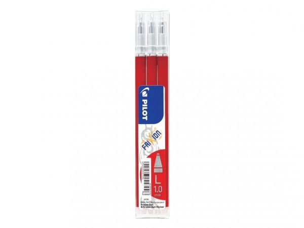 Pilot Tintenrollermine Frixion Bls-Fr10 - 0,5 Mm, 3Er Pack Rot - Image 8