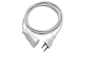Rev H03vvh2-F 2X0,75 Mm², 3 M, 250 V, Hvid