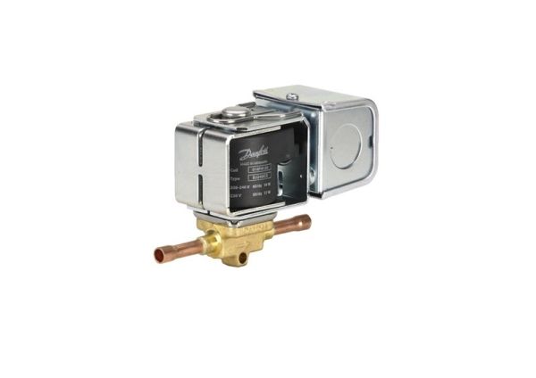 Danfoss EVR 3 Solder, 1/4 Magnetventil, Lodde, 1/4'', NC, 0,270 m3/h