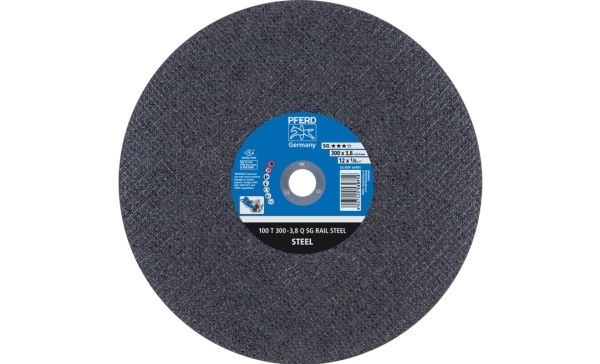 Pferd Rail Cut-Off Wheel Sg Rail Steel, 30 Cm, 20 Stk