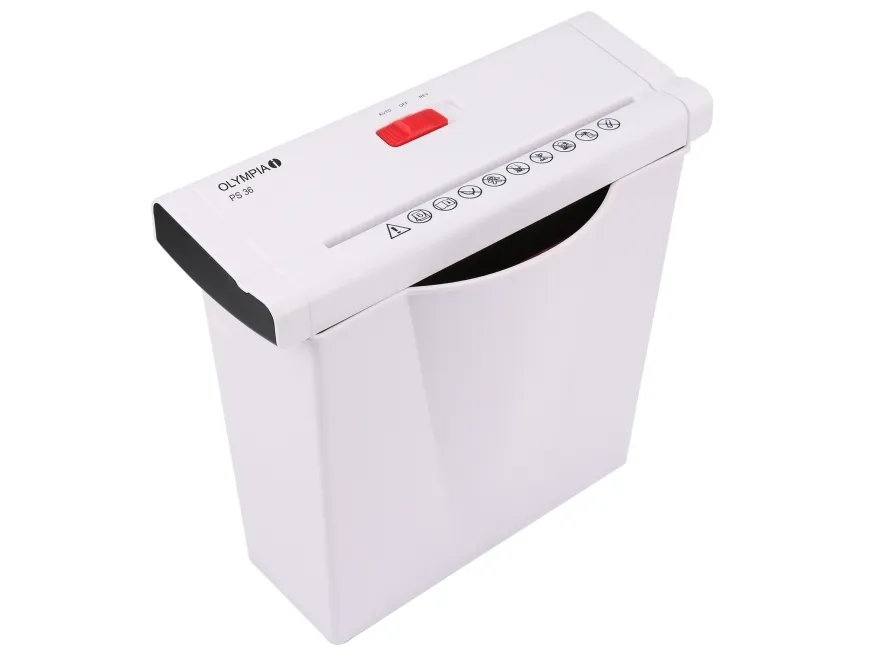 OLYMPIA PS 36 - Dokumentförstörare - remsskuren - 6 mm - P-2 | Kontorsmaskiner - Kontorsmaskiner - Dokumentförstörare | GameStuff