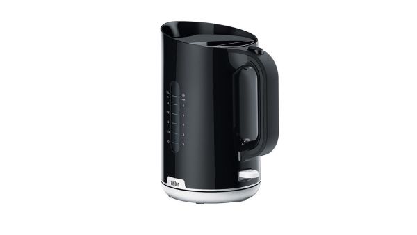 Braun WK 1100 BK, 1,7 l, 2200 W, Svart, Plast, Vannivåindikator