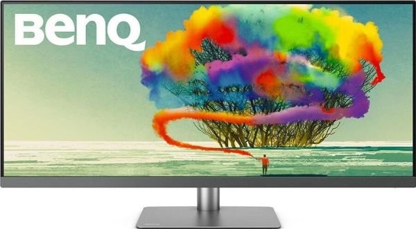 Benq Designvue Pd3420q - Pd Series - Led-Skærm - 34" (34" Til At Se) - 3440 X 1440 Uwqhd @ 60 Hz - Ips - 400 Cd/M² - 1000:1 - Displayhdr 400 - 5 Ms -