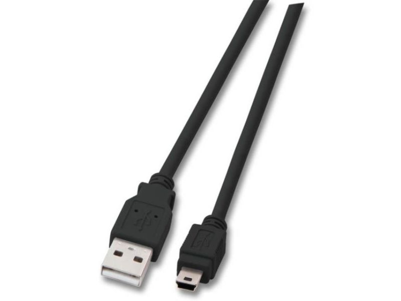 Efb Elektronik K5250sw.0,5V2, 0,5 M, Usb A, Mini-Usb B, Usb 2.0, Sort