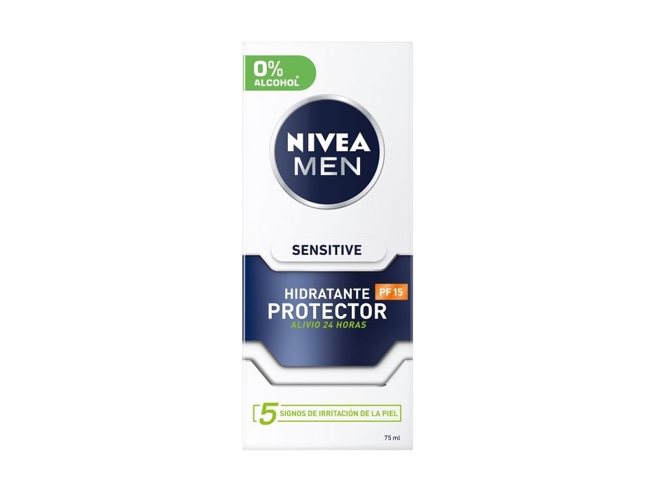 Nivea Men Sensitive Moisturiser 75Ml With Spf15