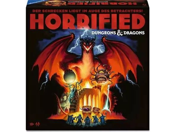 Ravensburger Horrified Dungeons & Dragons, Brettspiel, 10 Jahr(E), 45 Min