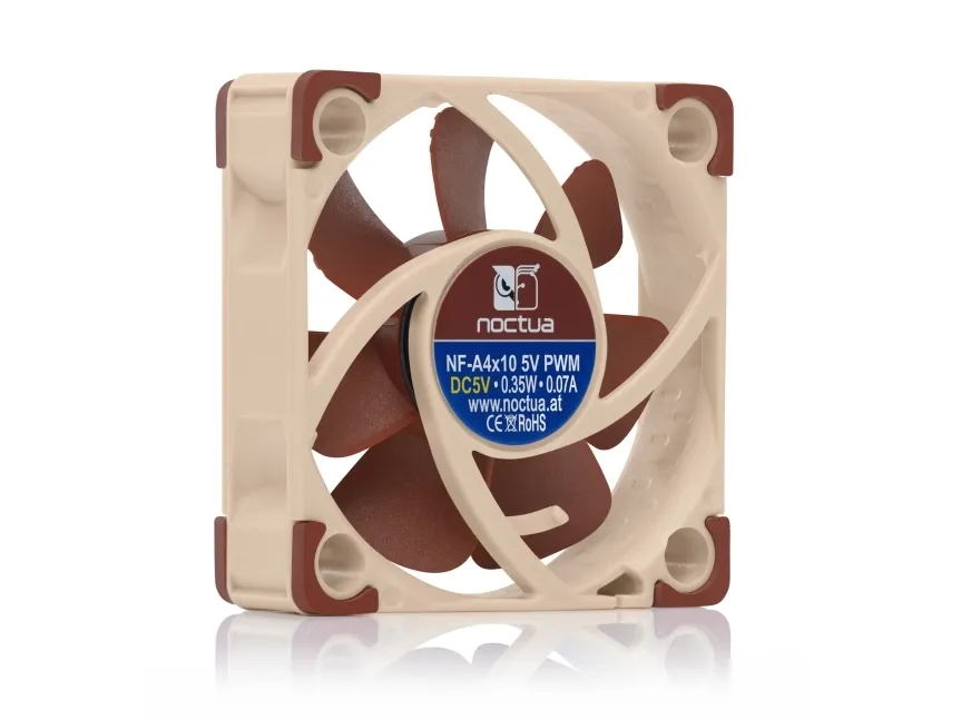 Noctua NF-A4X10 5V - Insats med fläkt - 40 mm | Datorkomponenter - Datorchassin & Tilbeör - Chassi fläktar | GameStuff