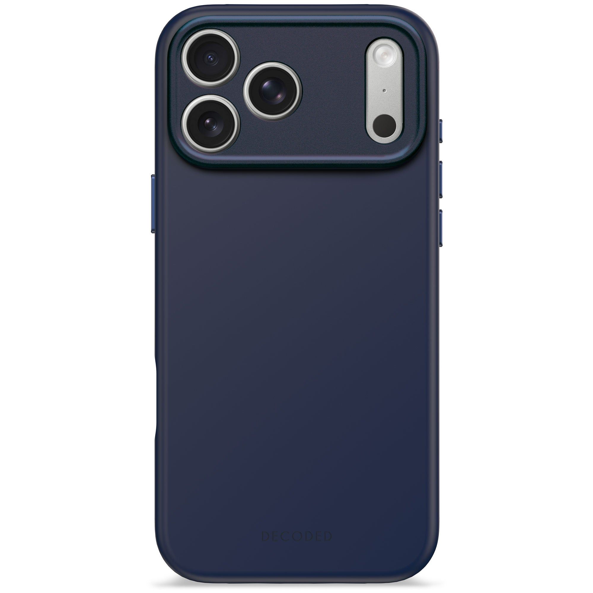 Decoded Silicone Backcover Apple Iphone 17 Pro Max True Navy, Cover, Apple, Iphone 17 Pro Max, 17,5 Cm (6.9"), Marineblå