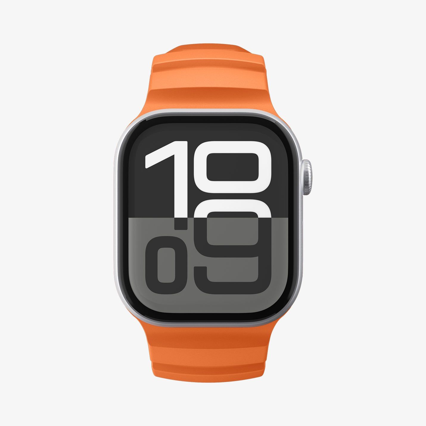 Spigen Wbs2, Band, Smartwatch, Orange, Apple, Apple Watch 10/11 (46Mm), Silikone