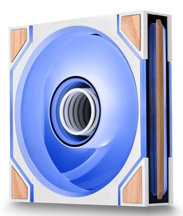 Thermaltake Swafan 120 Ex Infinity, Ventilator, 12 Cm, 500 Rpm, 2000 Rpm, Hvid, Træ