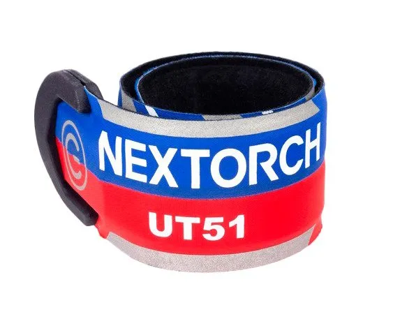 Nextorch LED Bånd UT51 Rød/Blå - opladelig USB-C | Belysning - Annan belysning - Ficklampa | GameStuff