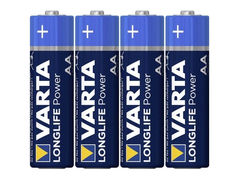Varta -4906/4B, Einwegbatterie, Aa, Alkali, 1,5 V, 4 Stück(E), Blau, Gold