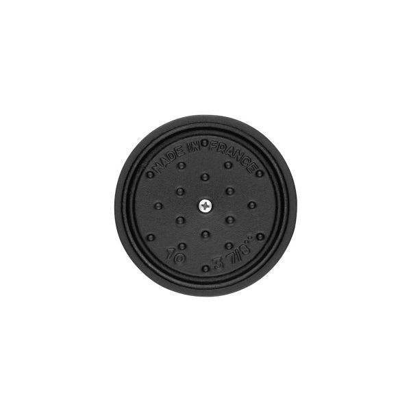 Staub Minis - Enkelpanna - Svart - Gjutjärn - 0,25 l - 10 cm - 700 g (40500-101) | VVS Artiklar - Rör & Kopplingar - Rördelar i mässing | GameStuff