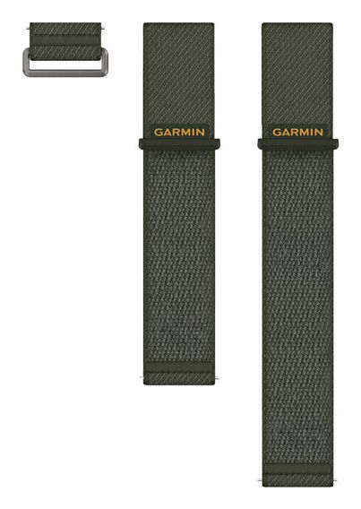 Garmin 010-13907-03, Band, SmartWatch, Mørkegrøn, Garmin, Venu X1, Nylon