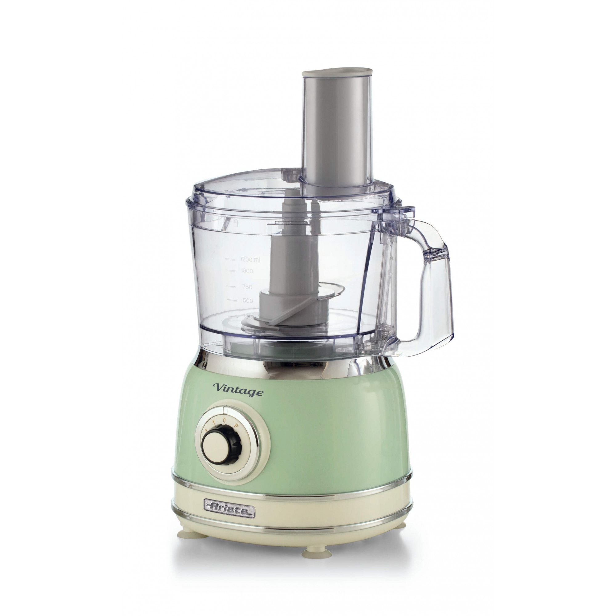 Ariete Vintage Line 1781/04, 2,1 L, Grøn, Dreje, Ælte, Mikse, Rustfrit stål, 1000 W