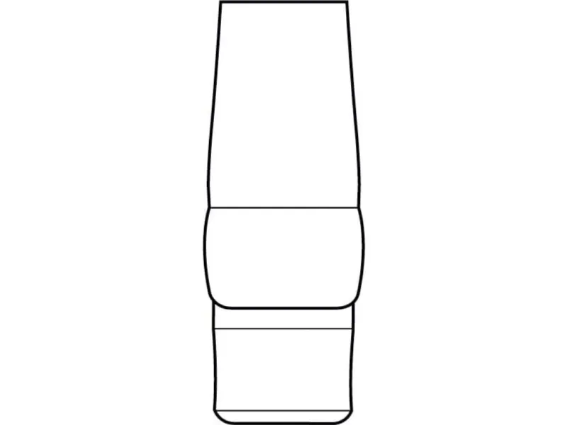 Knipex 92 16 02 ESD, Rostfritt stål, Svart, Platt, Böjt, 15 g, 10 mm | Verktyg & Verkstad - Handverktyg - Övriga handverktyg | GameStuff