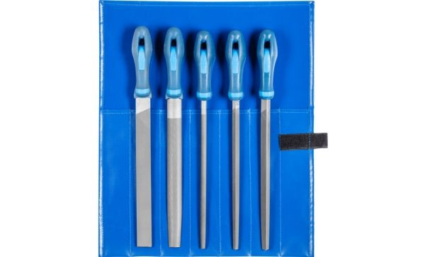Pferd 11800541, Filsæt, Flad Fil, Halv-Rund Fil, Rund Fil, Firkantet Fil, Trekantet Fil, Aluminium, Messing, Støbejern, Støbestål, Kobber, Stål, Zink