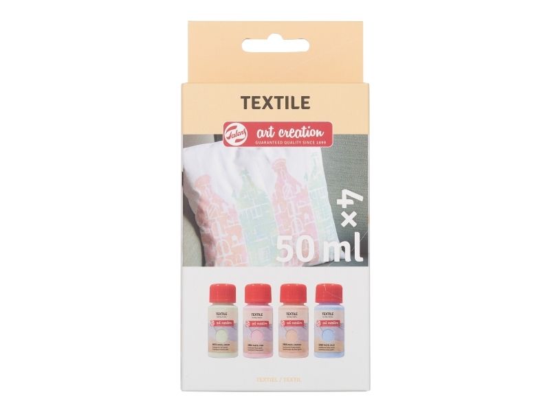 Schjerning Talens Art Creation Tekstilsæt Pastel | 4 X